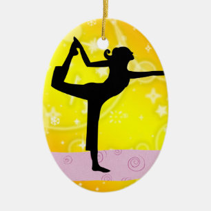 Geschiktheid! Yoga - SRF Keramisch Ornament