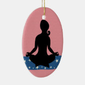 Geschiktheid! Yoga - SRF Keramisch Ornament (Rechts)