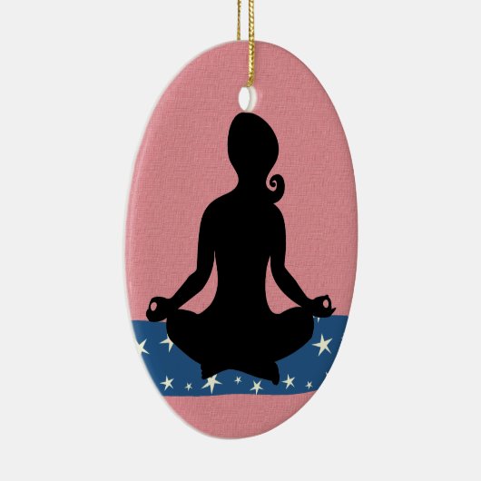 Geschiktheid! Yoga - SRF Keramisch Ornament (Rechts)