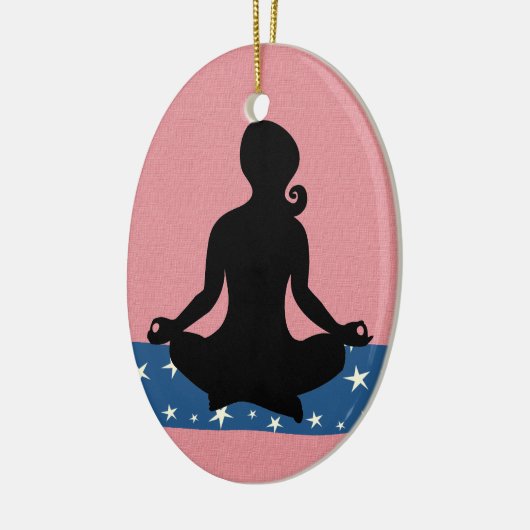 Geschiktheid! Yoga - SRF Keramisch Ornament (Links)