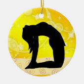 Geschiktheid! Yoga - SRF Keramisch Ornament (Voorkant)