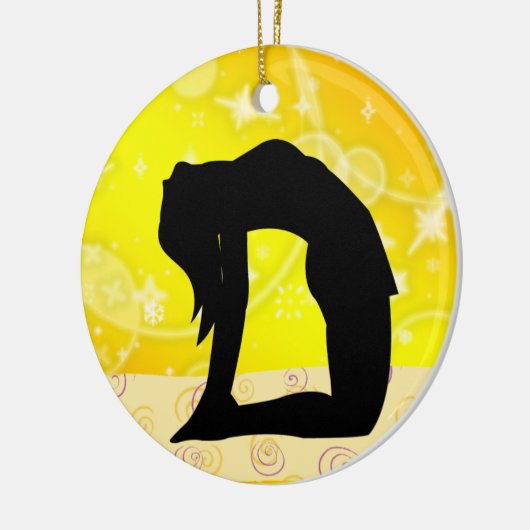Geschiktheid! Yoga - SRF Keramisch Ornament (Links)