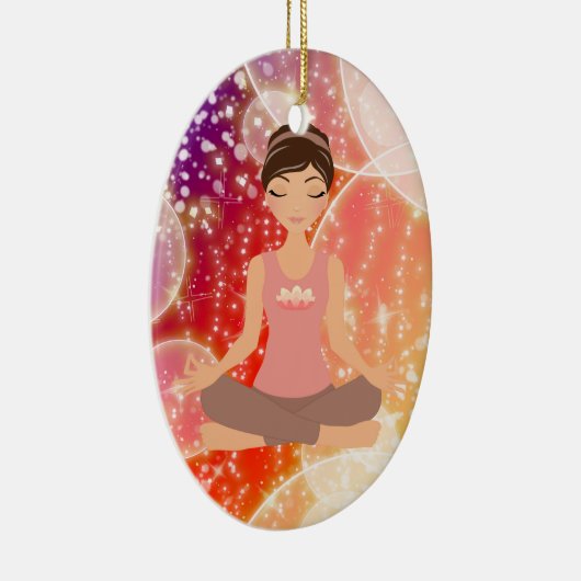 Geschiktheid! Yoga - SRF Keramisch Ornament (Rechts)