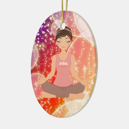 Geschiktheid! Yoga - SRF Keramisch Ornament (Links)