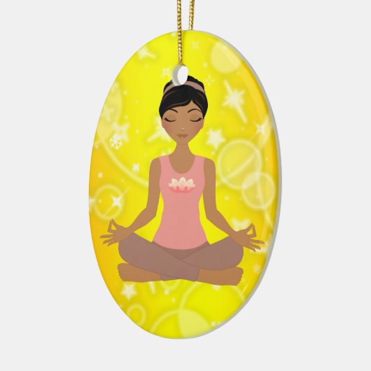 Geschiktheid! Yoga - SRF Keramisch Ornament (Links)