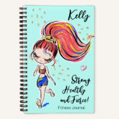 Geschiktheidsjournaal voor werkuitgangen, sterke g notitieboek (Voorkant)