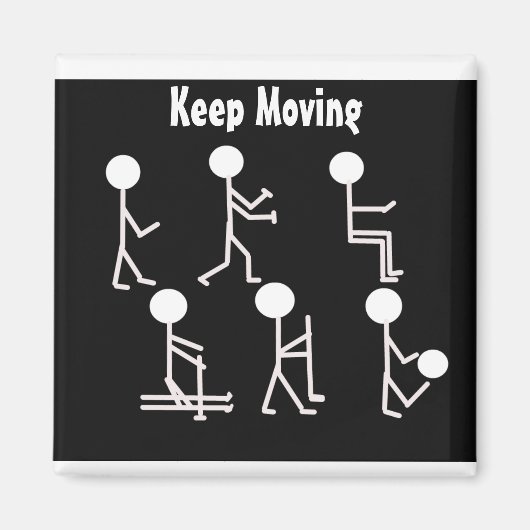 Geschiktheidsontwerp in zwart-wit magneet (Voorkant)