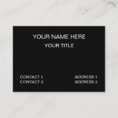 Geschiktheidsopleiders voor gewichtstoename visitekaartje (Achterkant)