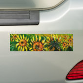 GESCHIKTHOUDERS IN TUSCANY COUNTRYSIDE - detail Bumpersticker (Op auto)