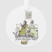 Geschil in vexing - Jane Austen Pride & Prejudice Ornament (voorkant)