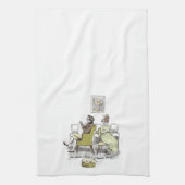 Geschil in vexing - Jane Austen Pride & Prejudice Theedoek (Verticaal)