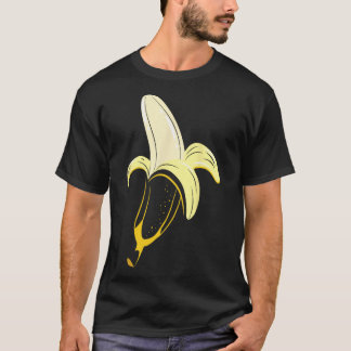 Geschilde Banaan Kostuum Leuke Gemakkelijke Vrucht T-shirt