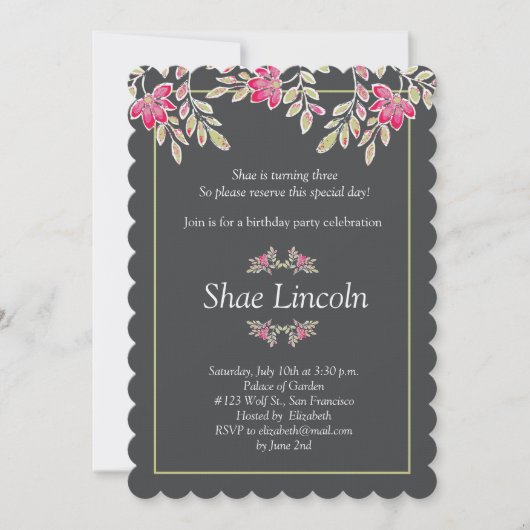 geschilde bladeren kaart (Voorkant)