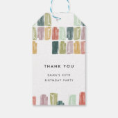  geschilde juwelen Dank u Labels Cadeaulabel (Achterkant)