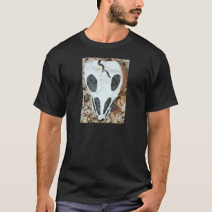 geschilde schedel t-shirt