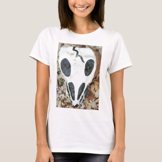 geschilde schedel t-shirt (Voorkant)