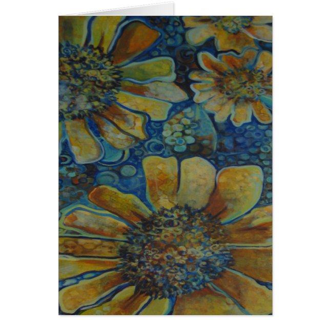 geschilde zonnebloemen (Voorkant)