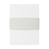 Geschilderd Anemones - uitnodigingsbuikband Uitnodigingen Wikkel (Achterkant Voorbeeld)