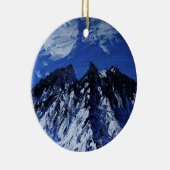 Geschilderd bergkunst ornament (Rechts)