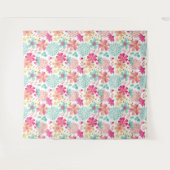 Geschilderd bloemen foto achtergrond doek vel wandkleed (Voorkant (horizontaal))