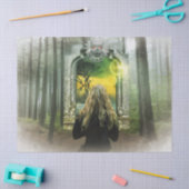 geschilderd bosweefselpapier tissuepapier (Craft)