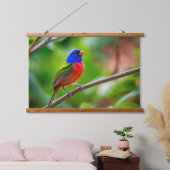 Geschilderd Bunting Wall Tapestry Hangend Wandkleed (Slaapkamer)