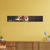 Geschilderd Canyon Panorama Canvas Afdruk (Insitu (Woonkamer))