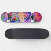 Geschilderd Cool Persoonlijk Skateboard (Horizontaal)