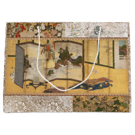 Geschilderd Coromandel veranderend scherm Groot Cadeauzakje