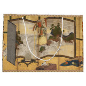 Geschilderd Coromandel veranderend scherm Groot Cadeauzakje (Achterkant)