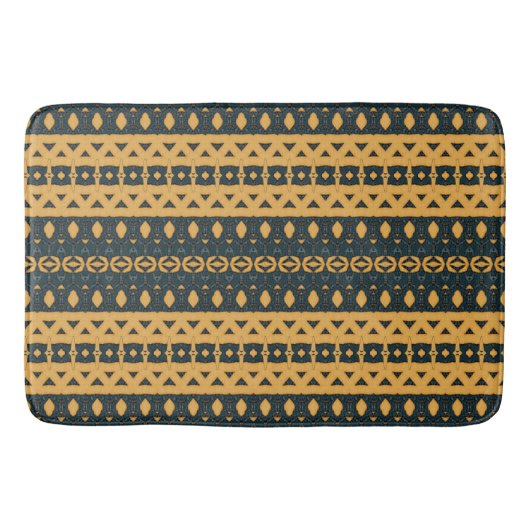 Geschilderd denim 4 badmat (Voorkant)