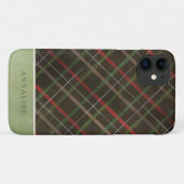 Geschilderd donker winter gespeelde patroon Case-Mate iPhone case (Achterkant (horizontaal))