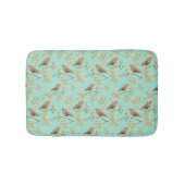  geschilderd Europees Robin vogelpatroon Badmat (Voorkant)