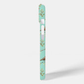 geschilderd Europees Robin vogelpatroon Case-Mate iPhone Case (Achterkant / Links)