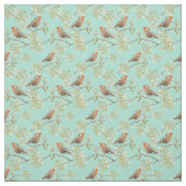  geschilderd Europees Robin vogelpatroon Stof (Swatch)