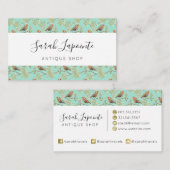  geschilderd Europees Robin vogelpatroon Visitekaartje (Voorkant / Achterkant)