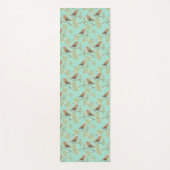  geschilderd Europees Robin vogelpatroon Yogamat (Voorkant)