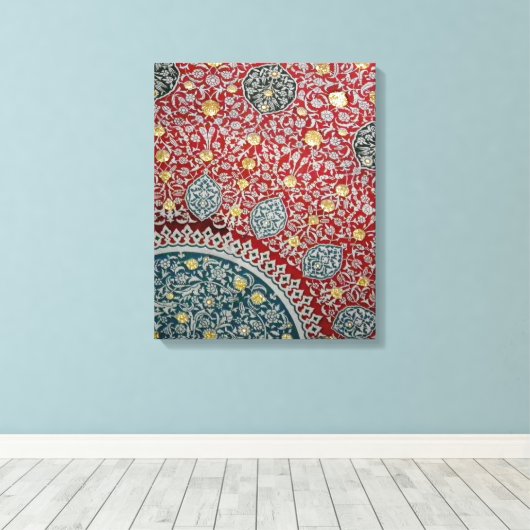 geschilderd geweven plafond canvas afdruk (Insitu (Houten vloer))