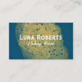 Geschilderd Goud Visitekaartje (Voorkant)