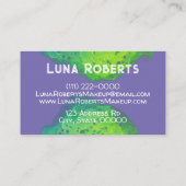 Geschilderd groen Visitekaartje (Achterkant)