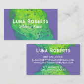 Geschilderd groen Visitekaartje (Voorkant / Achterkant)