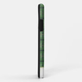 Geschilderd groen winterspeelpatroon Case-Mate iPhone case (Achterkant/rechts)