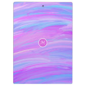 Geschilderd Kleuren Gepersonaliseerd Klembord (Achterkant)