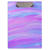 Geschilderd Kleuren Gepersonaliseerd Klembord (Voorkant)