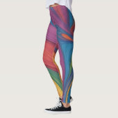 Geschilderd Leggings (Links)