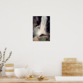 Geschilderd met Angels' vleugels Poster (Keuken)