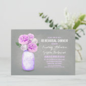 Geschilderd metselaarpotje rustieke repetitie dine kaart (Staand voorkant)