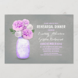 Geschilderd metselaarpotje rustieke repetitie dine kaart