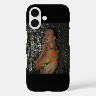 Geschilderd model iPhone 16 hoesje