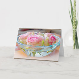 Geschilderd nam het Lege Wenskaart van de Kom toe Kaart